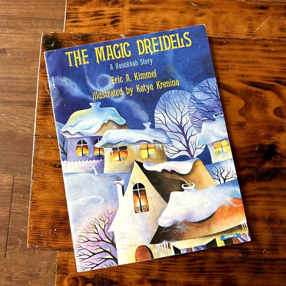 Vintage 1997 The Magic Dreidels A Hanukkah Story Jewish Paperback Book - Picture 1 of 8